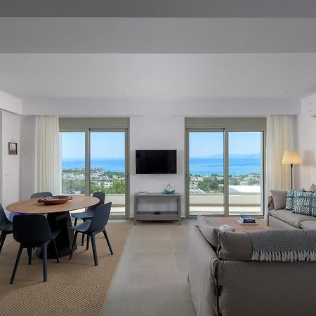 Villa Dione In Pefkos, Lindos Area ภายนอก รูปภาพ