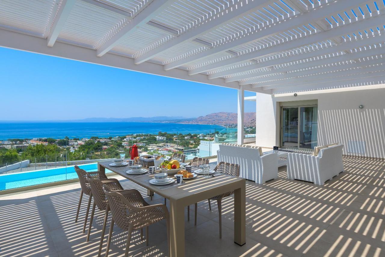 Villa Dione In Pefkos, Lindos Area ภายนอก รูปภาพ