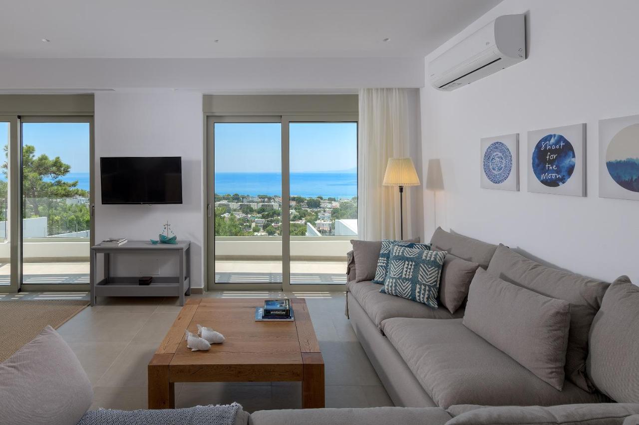 Villa Dione In Pefkos, Lindos Area ภายนอก รูปภาพ