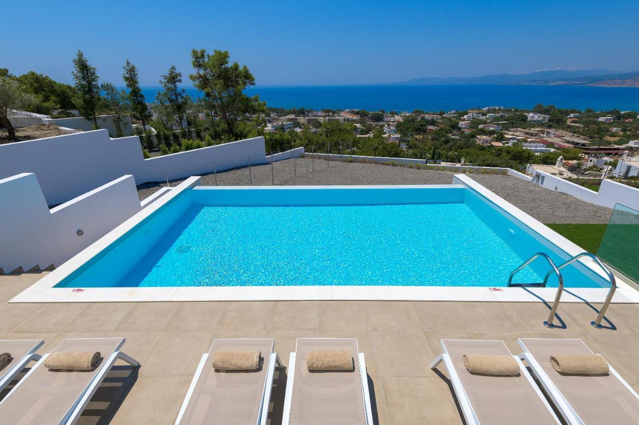 Villa Dione In Pefkos, Lindos Area ภายนอก รูปภาพ