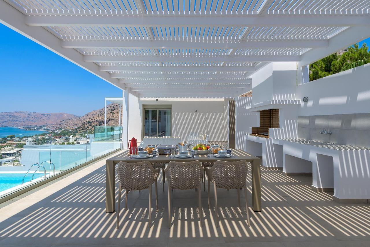 Villa Dione In Pefkos, Lindos Area ภายนอก รูปภาพ