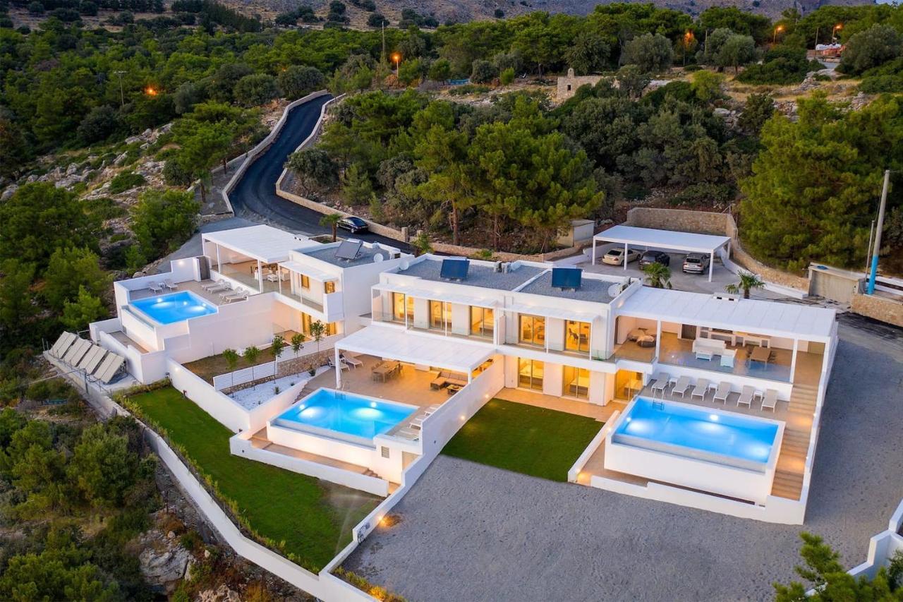 Villa Dione In Pefkos, Lindos Area ภายนอก รูปภาพ